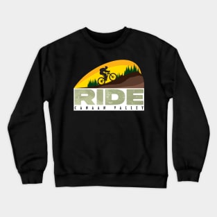 Ride - Canaan Valley Mountain Biking Crewneck Sweatshirt